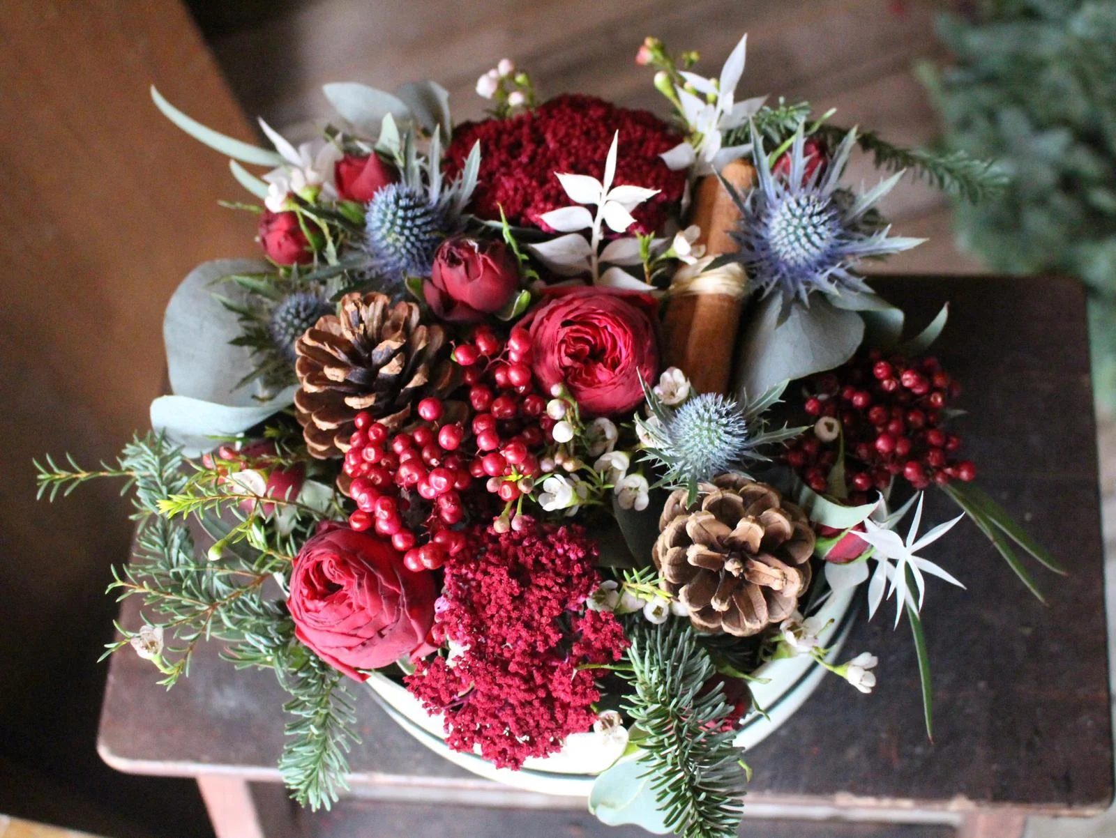 Julia's Festive Hat Box