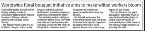 The Green Door Florist - News Clip