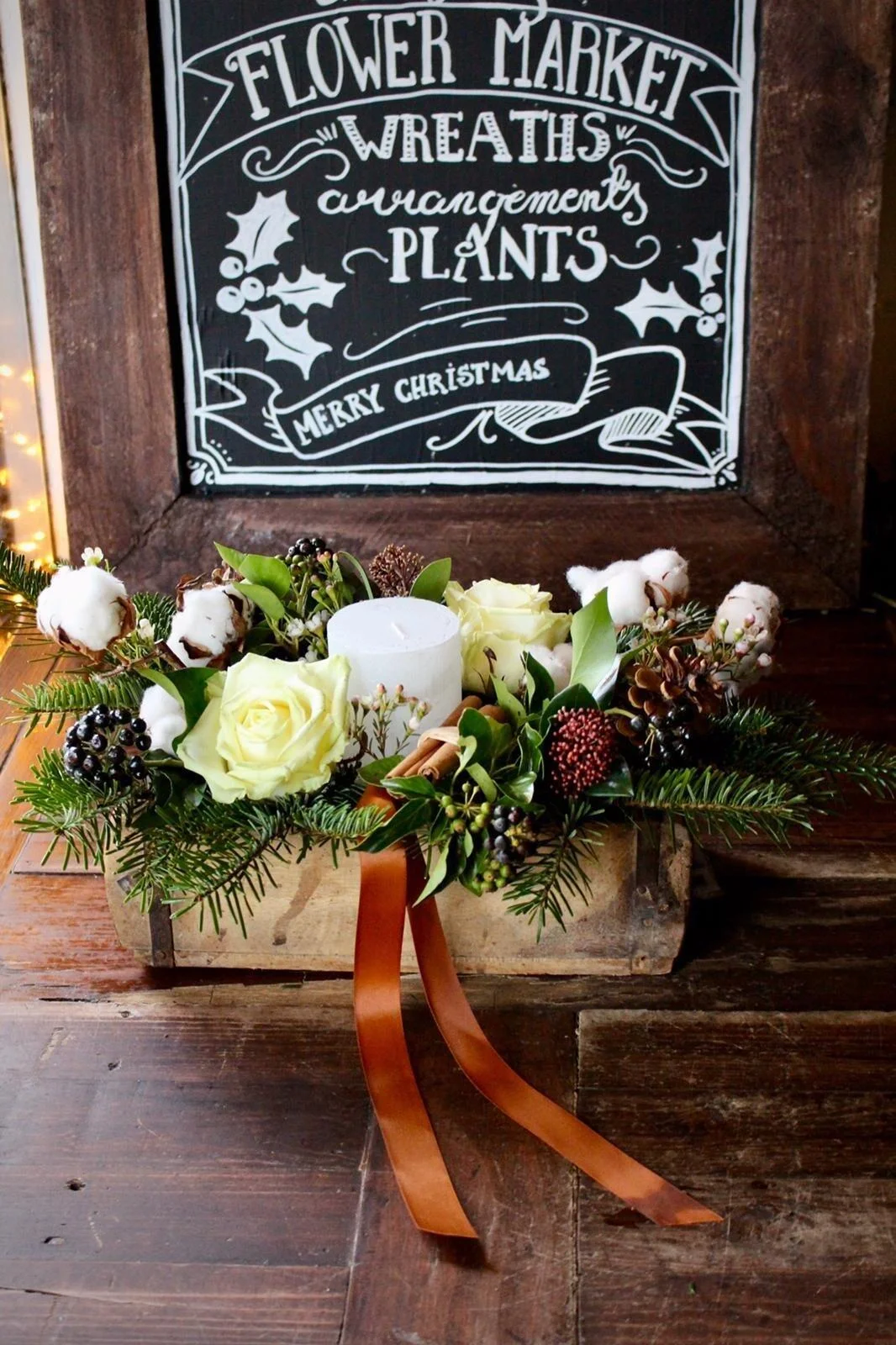 Green Door Table Arrangement