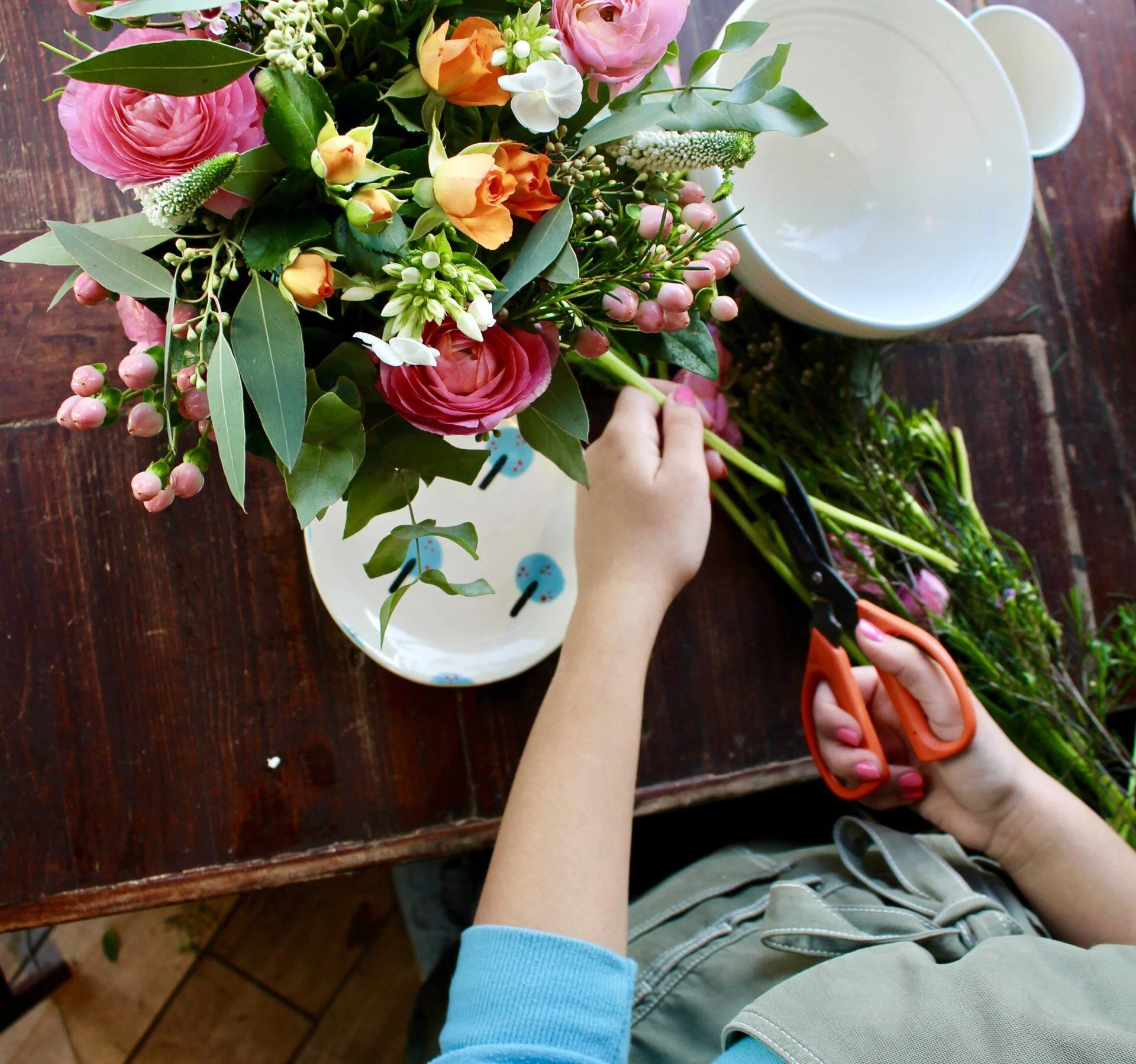 Clay and blooms - Creative spring workshop