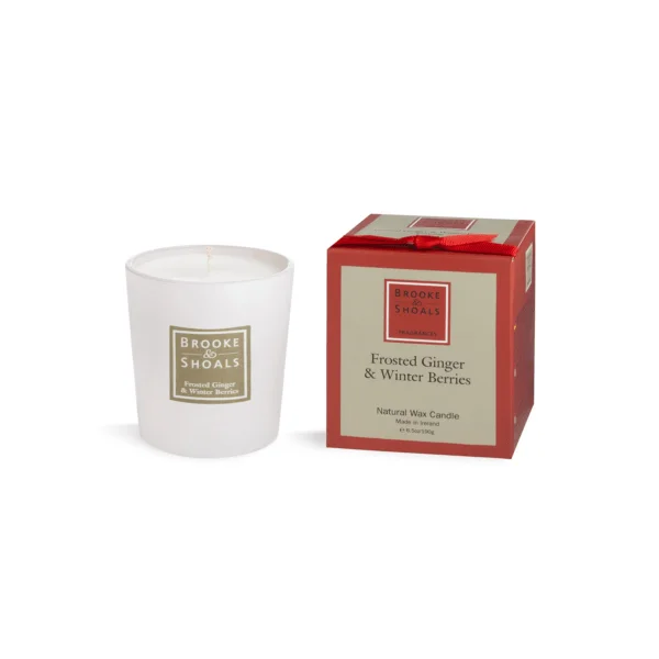 Frosted Ginger & Winter Berry Candle