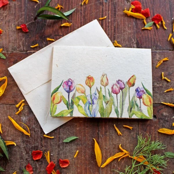 Plantable Tulip Card