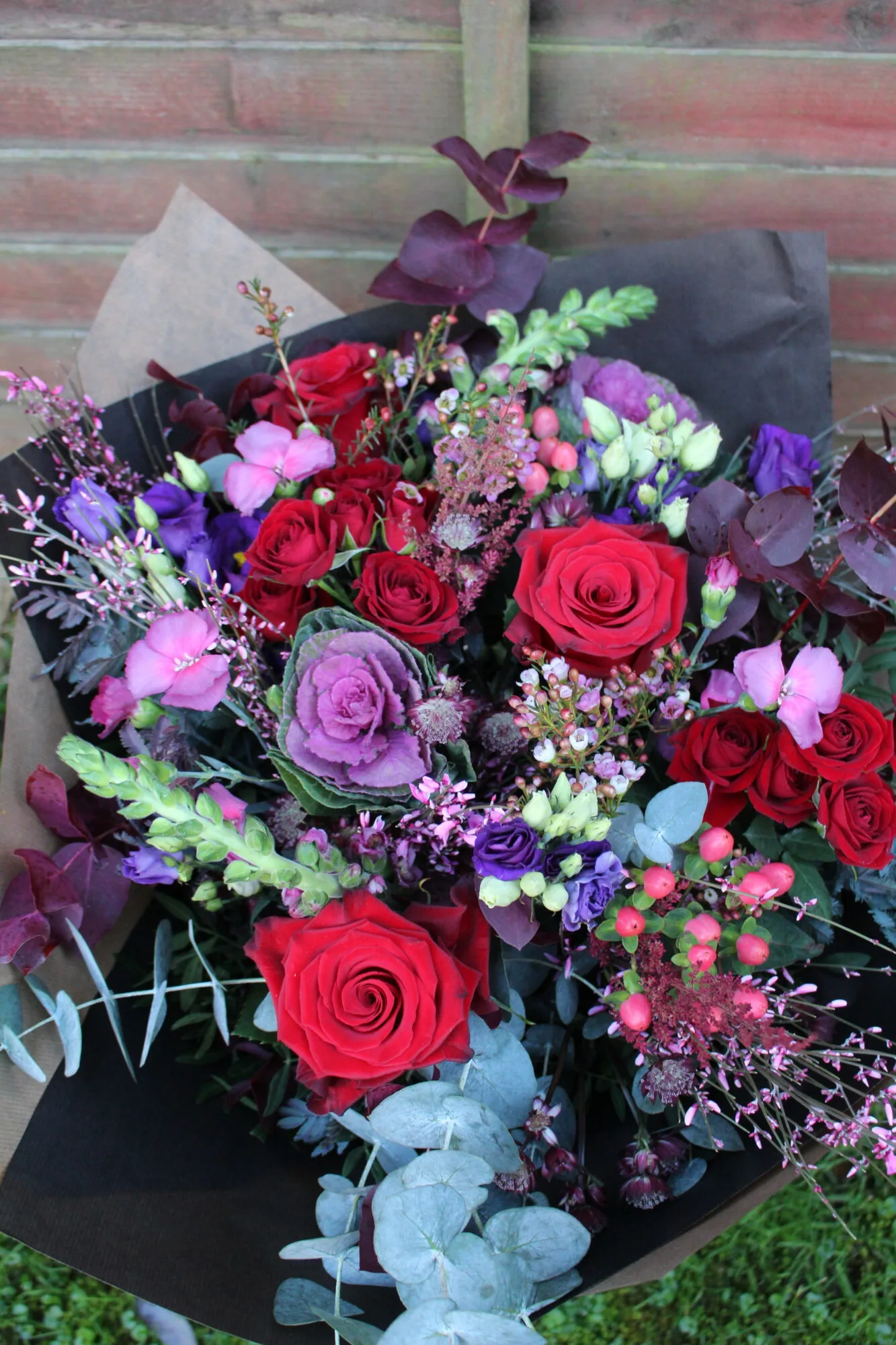Crimson Blush Bouquet - Image 3